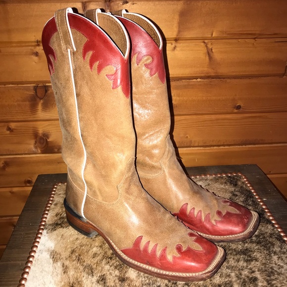 $4.99 Shipping!!! Ladies Justin Cowgirl Boots 10B - Picture 2 of 8